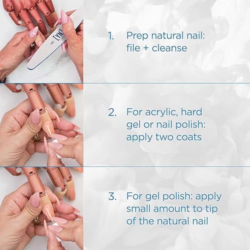 YOUNG NAILS PROTEIN BOND NON-ACIDIC NAIL PRIMER FOR GEL POLISH ACRYLIC PH BONDER DEHYDRATOR GEL NAILS 0.25 OZ