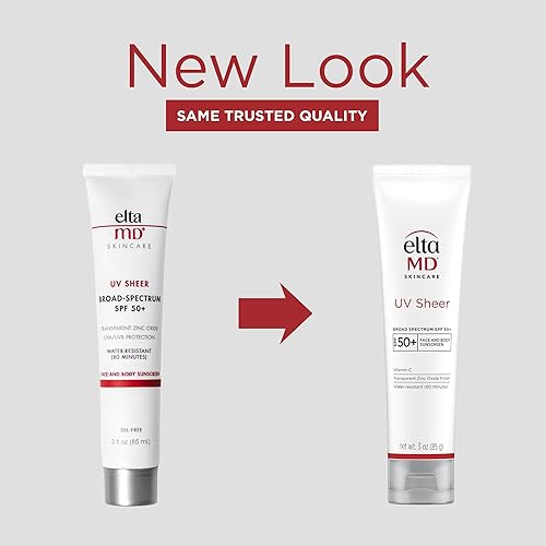 ELTAMD UV SHEER FACE SUNSCREEN SPF 50+ ZINC OXIDE FORMULA FOR FACE AND BODY