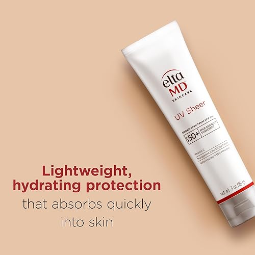 ELTAMD UV SHEER FACE SUNSCREEN SPF 50+ ZINC OXIDE FORMULA FOR FACE AND BODY