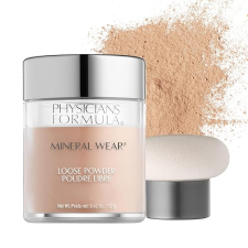PHYSICIANS FORMULA MINERAL WEAR CREAMY NATURAL LOOSE POWDER TALC-FREE DERMATOLOGIST CLINICALLY TESTED