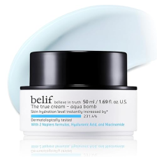 BELIF AQUA BOMB DAILY NIACINAMIDE HYDRATING MOISTURIZER WITH HYALURONIC ACID & SQUALANE, COOLING EFFECT, ANTI-AGING, KOREAN SKINCARE, 1.68 FL OZ