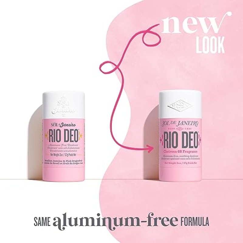 SOL DE JANEIRO RIO DEO REFILLABLE ALUMINUM FREE DEODORANT CAN BE REWRITTEN AS "SOL DE JANEIRO RIO ALUMINUM-FREE DEODORANT REFILL