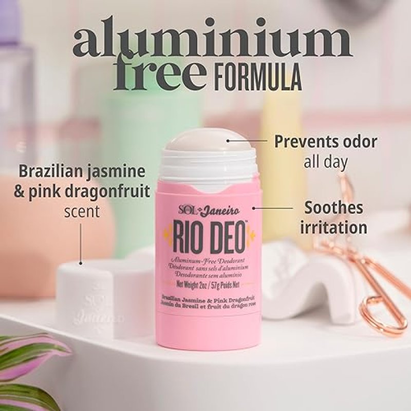 SOL DE JANEIRO RIO DEO REFILLABLE ALUMINUM FREE DEODORANT CAN BE REWRITTEN AS "SOL DE JANEIRO RIO ALUMINUM-FREE DEODORANT REFILL