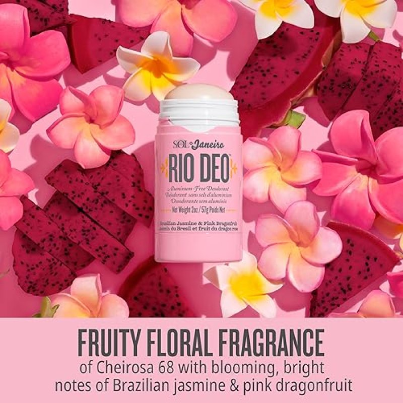 SOL DE JANEIRO RIO DEO REFILLABLE ALUMINUM FREE DEODORANT CAN BE REWRITTEN AS "SOL DE JANEIRO RIO ALUMINUM-FREE DEODORANT REFILL