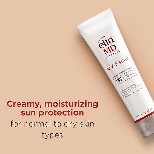 ELTAMD UV FACIAL SPF 30+ SUNSCREEN HYALURONIC ACID MOISTURIZER FACE LOTION MINERAL-BASED ZINC OXIDE 3.0 OZ TUBE