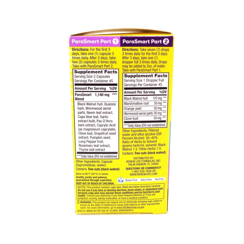 RENEW LIFE PARAGONE FORMULA - 1 COUNT