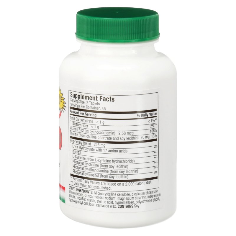 LIVERITE LIVER AID TABLETS, VALUE SIZE, 90 COUNT - SUPPORT LIVER HEALTH