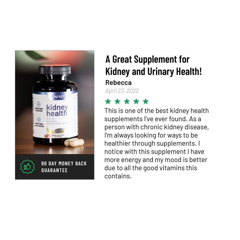 SNAP SUPPLEMENTS URSI KIDNEY CLEANSE SUPPLEMENT, 60 CAPSULES