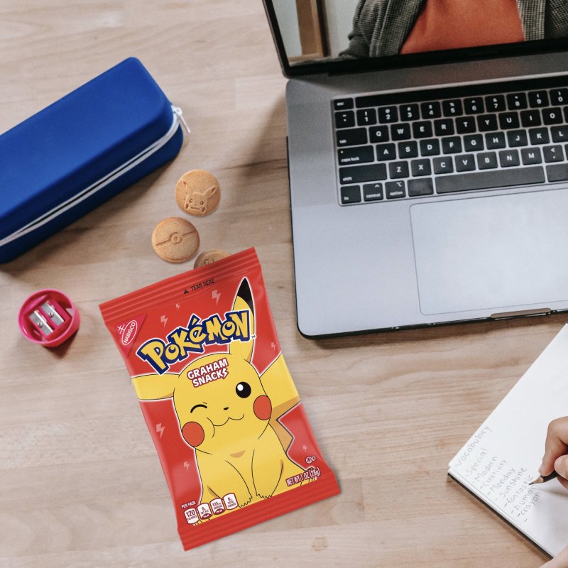 NABISCO POKEMON GRAHAM SNACKS, 12-PACK GRAHAM CRACKER COOKIES