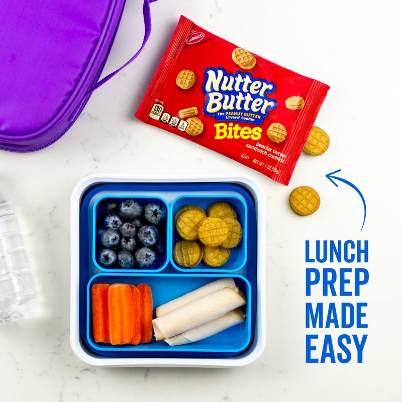 OREO ASSORTED COOKIE & CRACKER VARIETY PACK WITH OREO, CHIPS AHOY!, NUTTER BUTTER, RITZ & WHEAT THINS, 50 SNACK PACKS