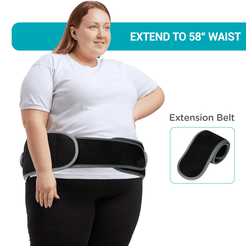 COMFYTEMP WIRELESS HEATING PAD FOR BACK PAIN RELIEF - COMFYTEMP BATTERY-POWERED WAIST BELT WITH MASSAGE