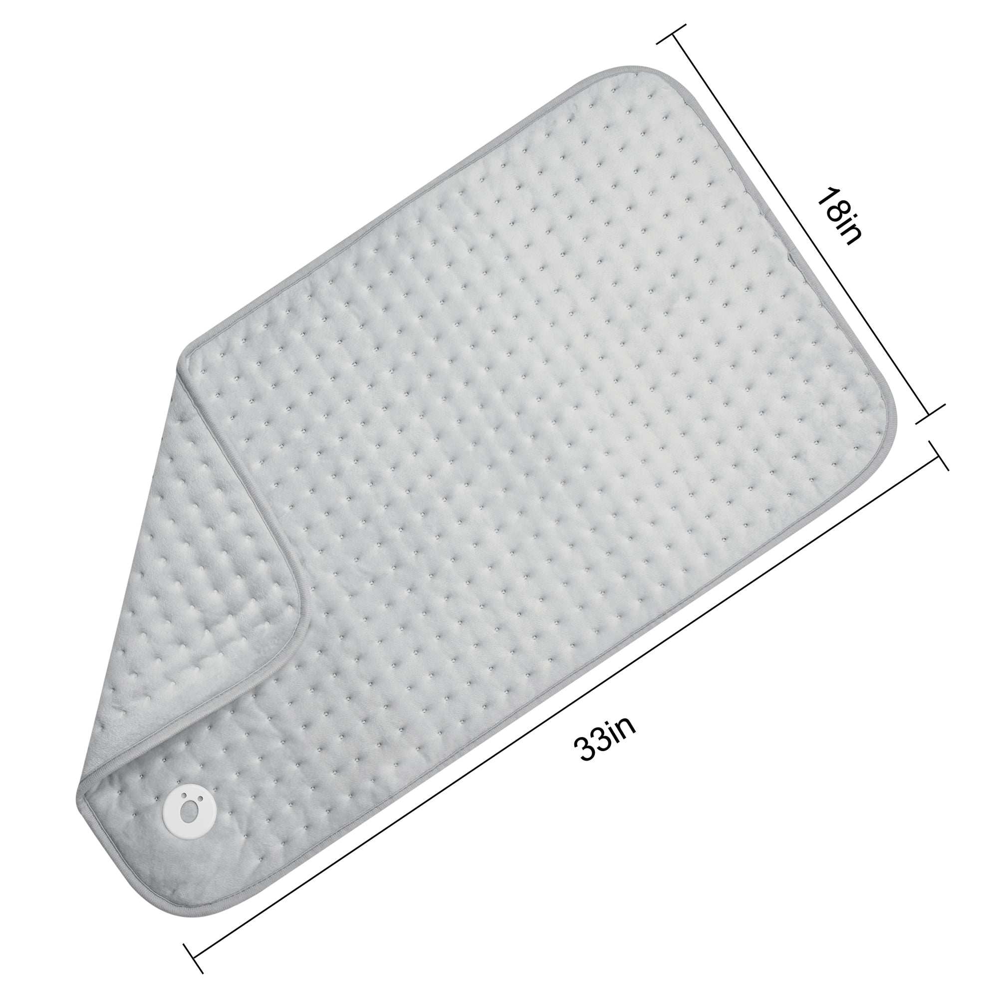 EQUATE XXL ELECTRIC HEATING PAD WITH 6 HEAT SETTINGS, AUTO SHUT OFF | 18 X 33 IN