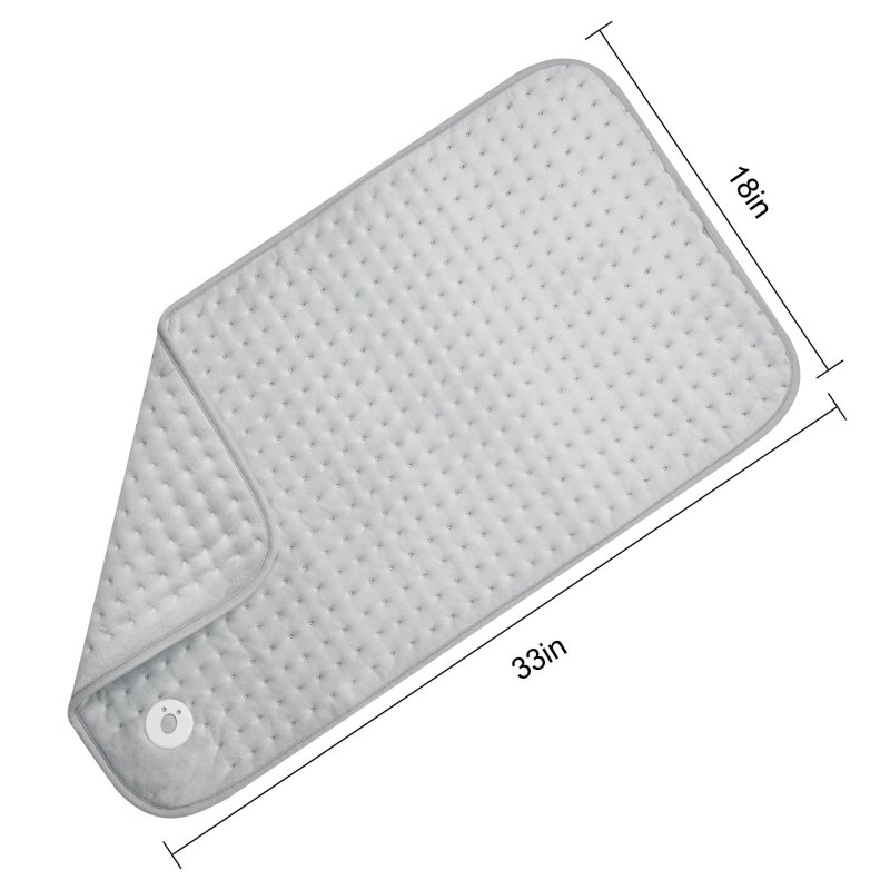 EQUATE XXL ELECTRIC HEATING PAD WITH 6 HEAT SETTINGS, AUTO SHUT OFF | 18 X 33 IN