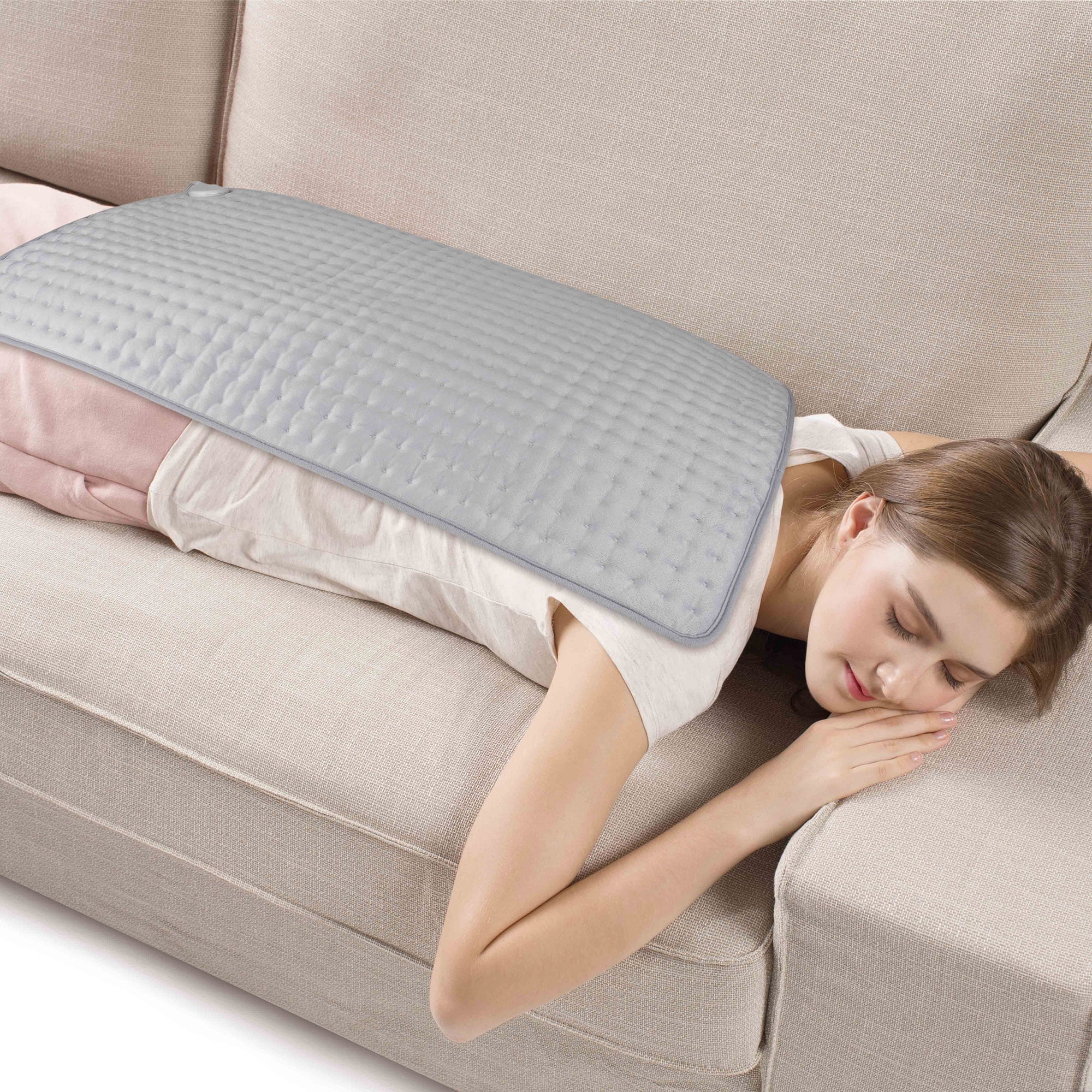 EQUATE XXL ELECTRIC HEATING PAD WITH 6 HEAT SETTINGS, AUTO SHUT OFF | 18 X 33 IN