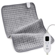 GOGREEN ELECTRIC HEATING PAD FOR FULL BODY RELIEF, GRAY, XL 16''×24