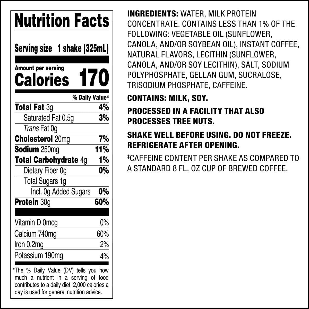 QUEST NUTRITION VANILLA PROTEIN SHAKE, 30G PROTEIN, 12-PACK