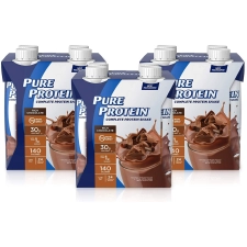 PURE PROTEIN SHAKE - 30G PROTEIN - 11 FL OZ - 12 PACK RICH CHOCOLATE