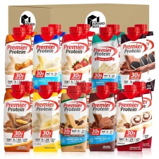 PREMIER PROTEIN HIGH PROTEIN SHAKES VARIETY PACK - 10 FLAVORS, 20 PACK - 11 FL. OZ EACH