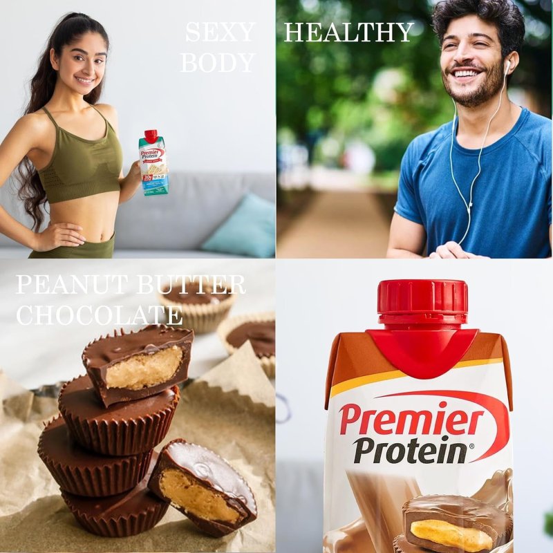 PREMIER PROTEIN HIGH PROTEIN SHAKES VARIETY PACK - 10 FLAVORS, 20 PACK - 11 FL. OZ EACH