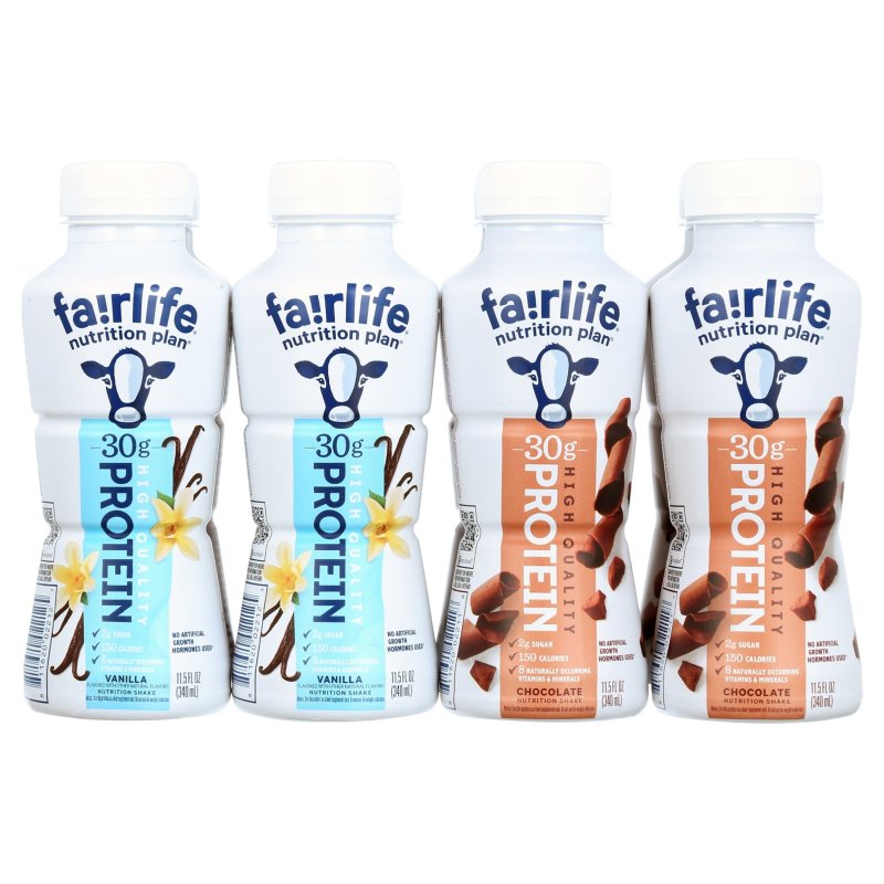 FAIRLIFE NUTRITION PLAN PROTEIN SHAKE SAMPLER PACK - 30G PROTEIN (8 PACK, 11.5 FL. OZ