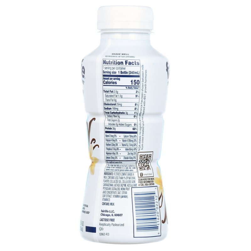FAIRLIFE NUTRITION PLAN PROTEIN SHAKE SAMPLER PACK - 30G PROTEIN (8 PACK, 11.5 FL. OZ