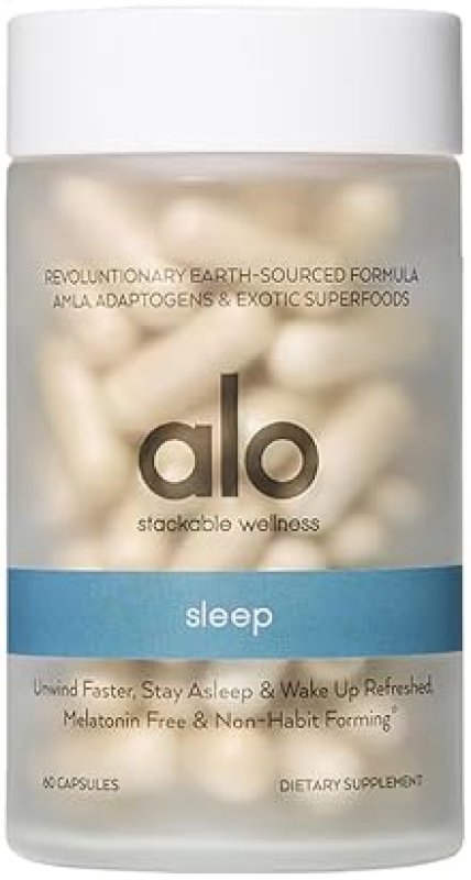 ALO YOGA SWEET SLEEP CAPSULES | AQUAMIN® MAGNESIUM, GABA & L-THEANINE | RESTFUL SLEEP SUPPORT