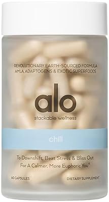 ALO CHILL CAPSULES: RELAXATION SUPPLEMENT FOR CALMNESS AND MENTAL CLARITY
