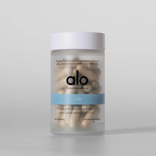 ALO CHILL CAPSULES: RELAXATION SUPPLEMENT FOR CALMNESS AND MENTAL CLARITY
