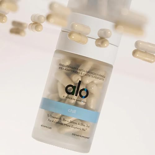 ALO CHILL CAPSULES: RELAXATION SUPPLEMENT FOR CALMNESS AND MENTAL CLARITY