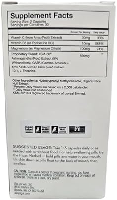 ALO CHILL CAPSULES: RELAXATION SUPPLEMENT FOR CALMNESS AND MENTAL CLARITY