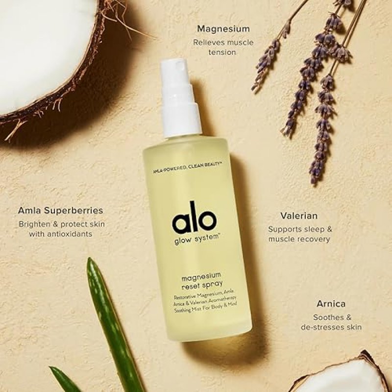 ALO YOGA MAGNESIUM RESET SPRAY - CALM, BODY & MIND RESET - 3.2 OZ
