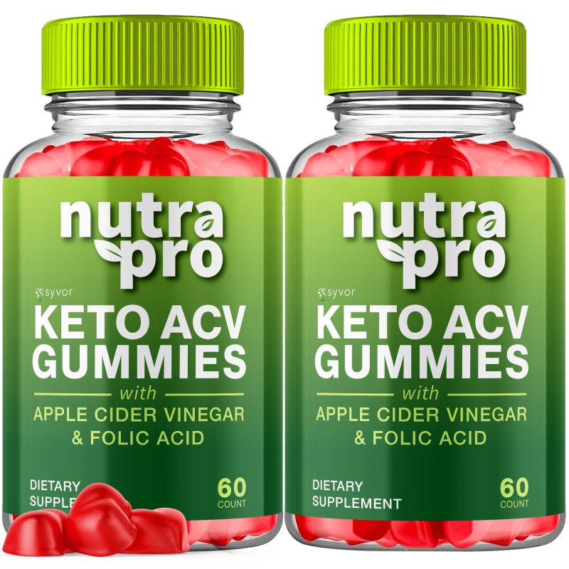SYVOR NUTRA PRO KETO ACV GUMMIES - STRONG WEIGHT MANAGEMENT SUPPLEMENT - 120 GUMMIES