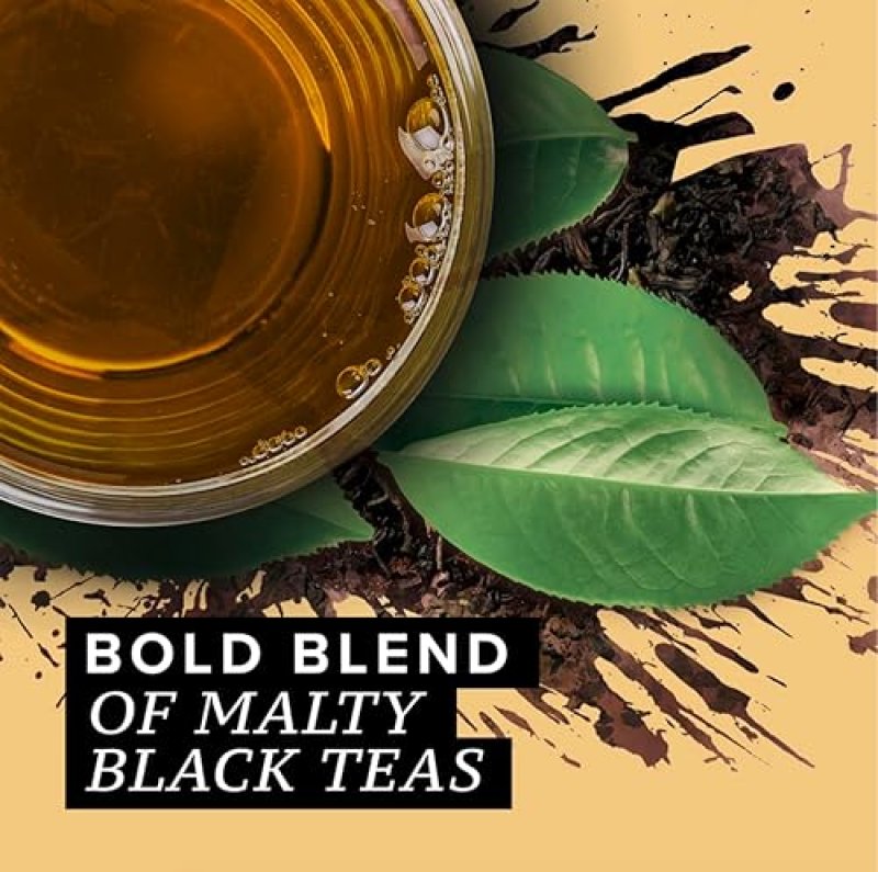 TAZO ENGLISH BREAKFAST BLACK TEA K-CUPS, 22 PODS, CAFFEINATED