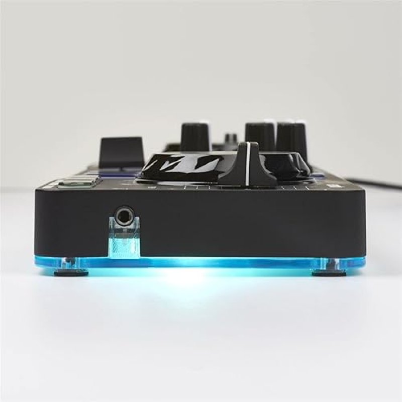 HERCULES DJCONTROL STARLIGHT | USB DJ CONTROLLER WITH SERATO DJ LITE, JOG WHEELS, SOUND CARD & LIGHT SHOW