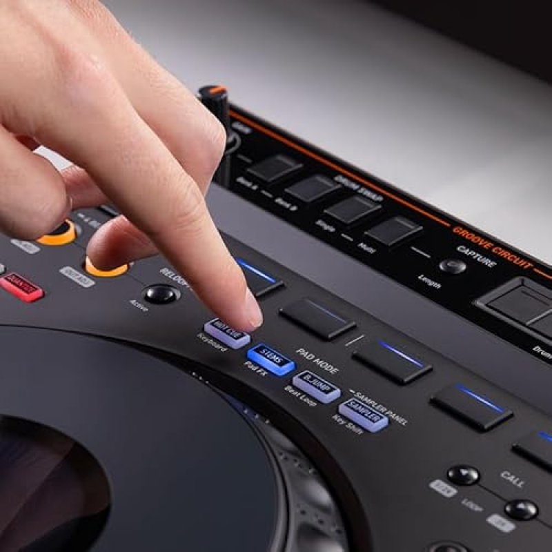 4-CHANNEL DJ CONTROLLER DDJ-GRV6 FOR HIGH-PERFORMANCE MIXING