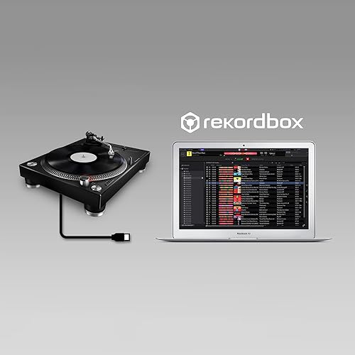 PIONEER DJ PLX-500 DIRECT DRIVE TURNTABLE - HIGH-QUALITY VINYL PLAYER