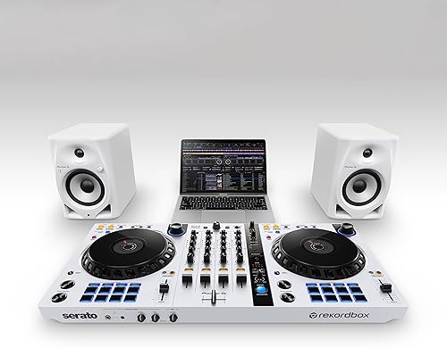 PIONEER DJ DM-50D-BT-W 5" DESKTOP ACTIVE MONITORS WITH BLUETOOTH - WHITE
