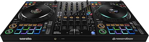 PIONEER DDJ-FLX10 4-CHANNEL DJ CONTROLLER BUNDLE - BLACK WITH ACCESSORIES