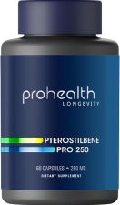 PROHEALTH LONGEVITY PTEROSTILBENE PRO 250 - 60 TABLET