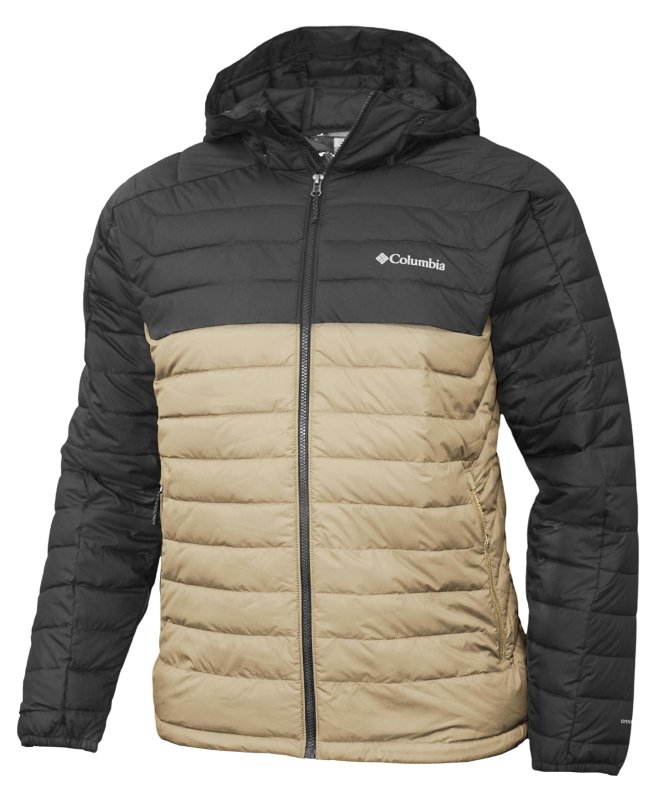 COLUMBIA MEN'S WHITE OUT II INSULATED HOODED JACKET, SIZE 2XL, OMNI HEAT TECHNOLOGY