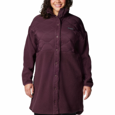 COLUMBIA CLOUD POINT LONG FLEECE JACKET - MOONVISTA, SIZE 2X PLUS