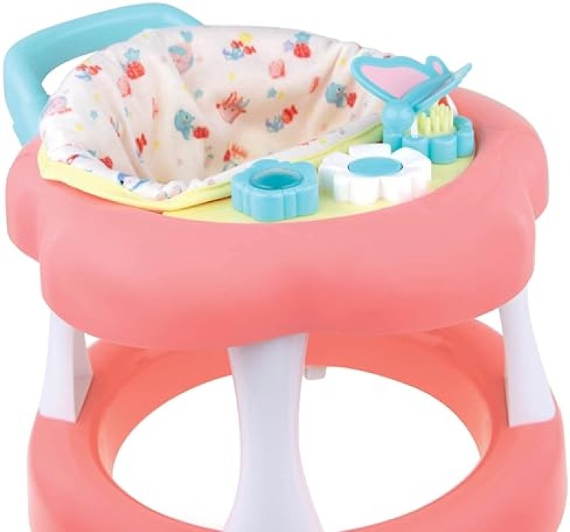JC TOYS BABY DOLL WALKER GIFT SET FOR 17" DOLLS | CLOTH SEAT & PLAY ACCESSORIES | AGES 2+
