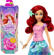 DISNEY PRINCESS ARIEL FASHION DOLL SET WITH 11 SURPRISES & PLAY SCENE