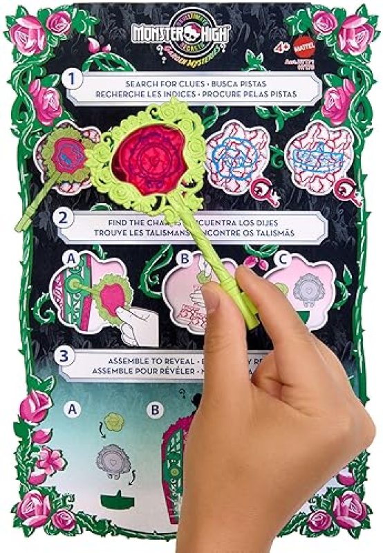 MONSTER HIGH SKULLTIMATE SECRETS VENUS MCFLYTRAP DOLL SET WITH REVEAL CLOSET & TEA PARTY SURPRISES