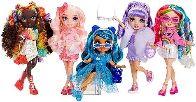 RAINBOW HIGH CRYSTAL SKYLER 11" FASHION DOLL - BLUE WITH DIY CRYSTAL ACCESSORY KIT - KIDS GIFT 8+