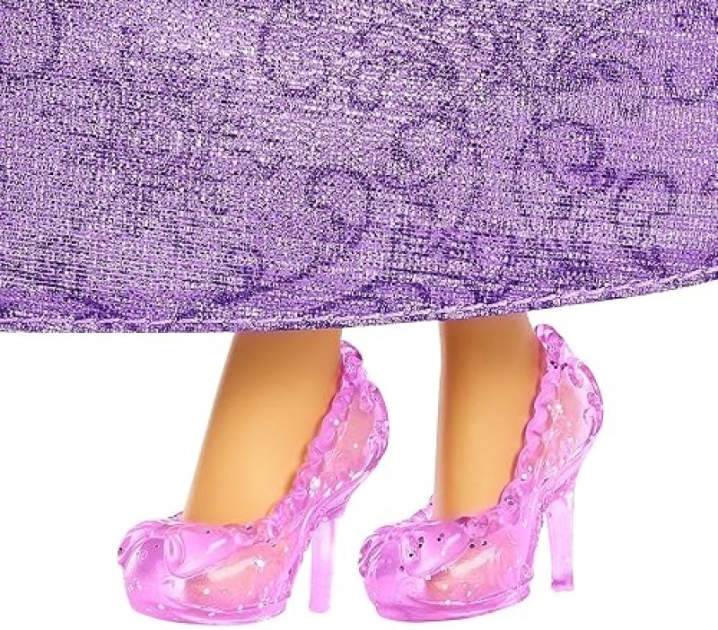 MATTEL DISNEY PRINCESS RAPUNZEL FASHION DOLL WITH BLONDE HAIR & TIARA - TANGLED MOVIE INSPIRED