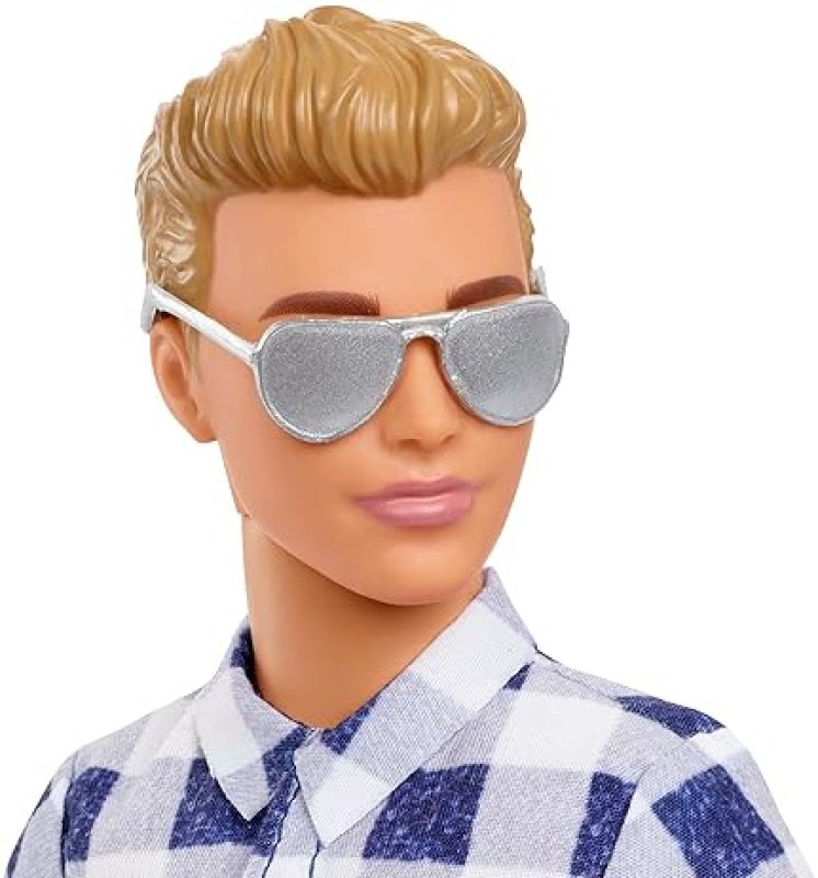 BARBIE CAMPING SET WITH BLONDE KEN DOLL & ACCESSORIES - COOLER, MAP & MORE