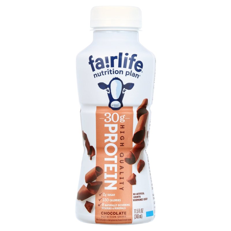 FAIRLIFE NUTRITION PLAN CHOCOLATE PROTEIN SHAKE, 30G, 11.5 FL. OZ (8 PACK)