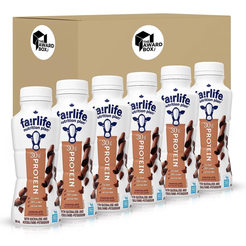 FAIRLIFE CHOCOLATE PROTEIN SHAKES 11.5OZ - PACK OF 6, NUTRITION PLAN
