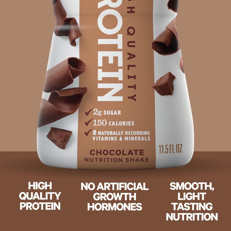 FAIRLIFE CHOCOLATE PROTEIN SHAKE, 30G, 11.5 FL OZ, PACK OF 12